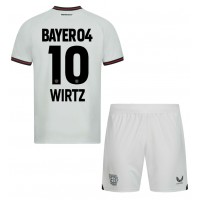 Bayer Leverkusen Florian Wirtz #10 Replica Away Minikit 2023-24 Short Sleeve (+ pants)